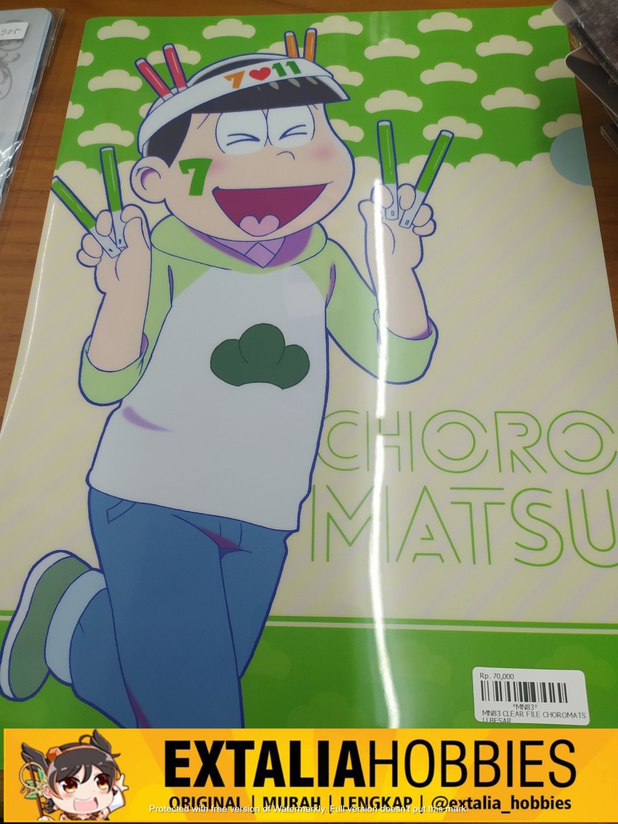 CLEAR FILE CHOROMATSU BESAR CLEAR FILE CHOROMATSU BESAR
